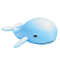 Aufblasbare Nachbildung von einem Wal