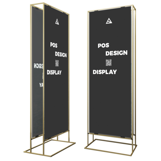 Design POS Display Doppelseitig