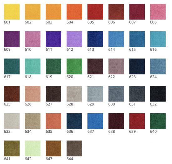 Farben für Schmutzfangmatten bedruckt