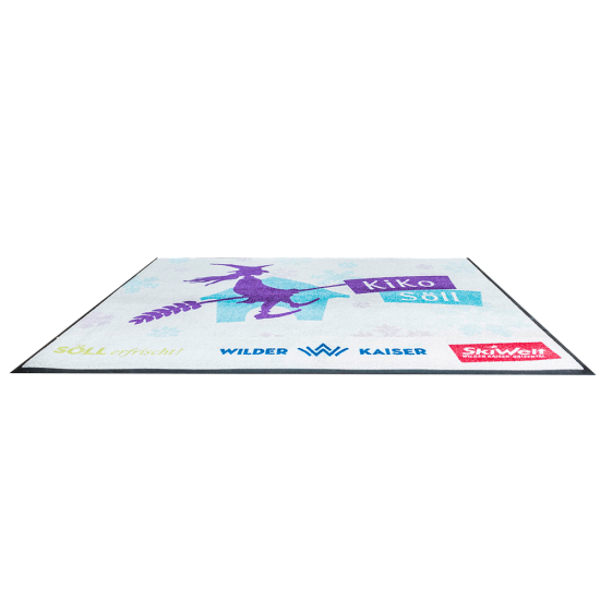 Fußmatten personalisieren - Variante Werbematte Logo Premium