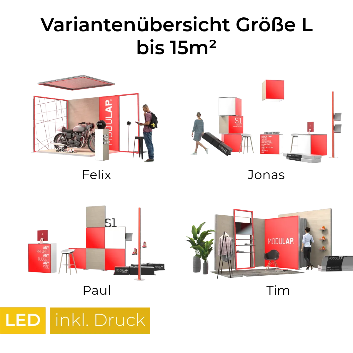Modulap Messesets