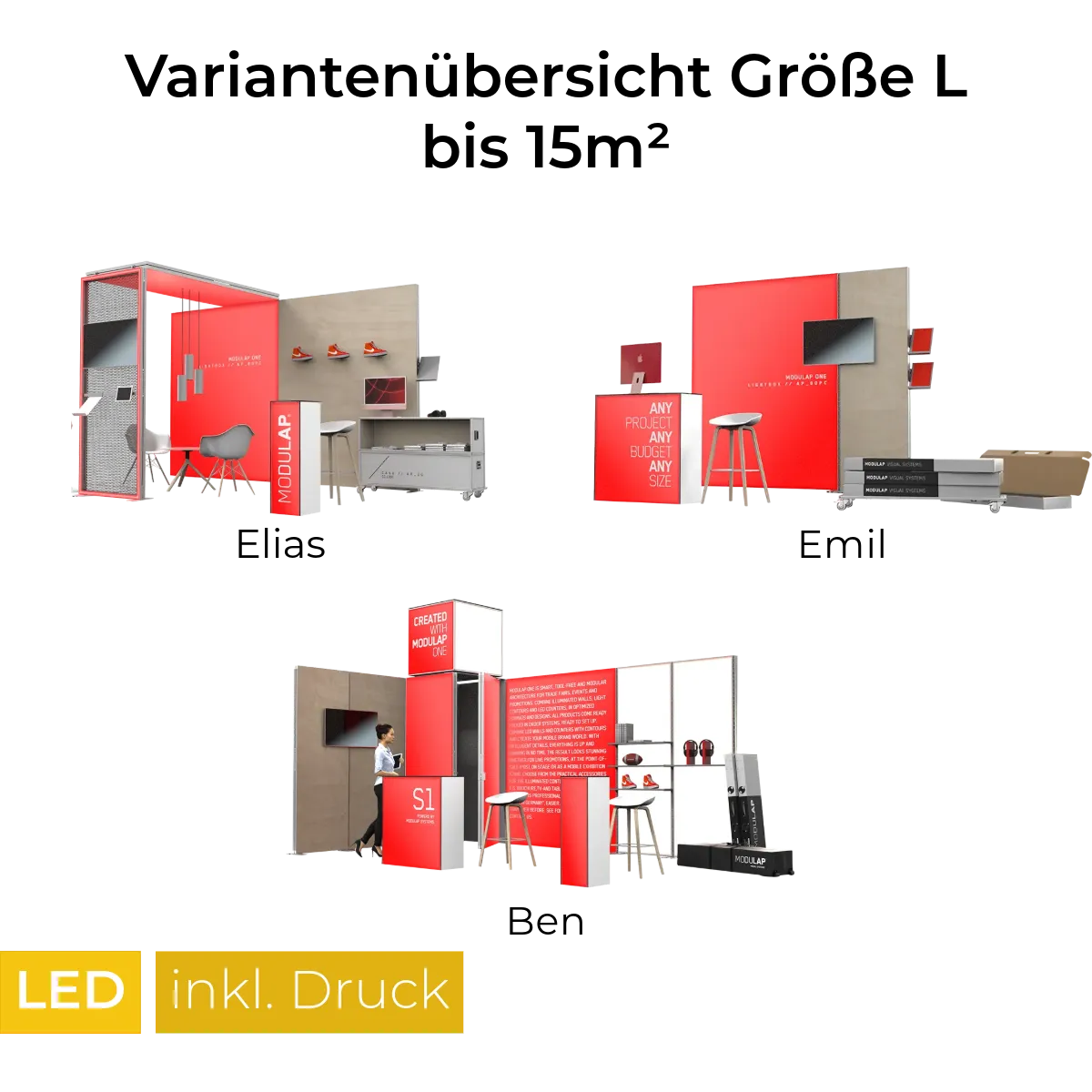 Modulap Messesets