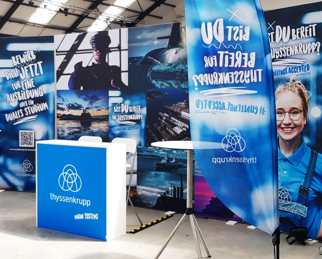 led-messestand